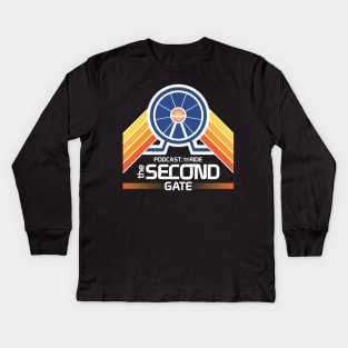 The Second Gate Logo Kids Long Sleeve T-Shirt